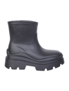 Msgm Black Rubber Boots