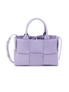 Bottega Veneta Women's Mini Arco Leather Tote In Wisteria