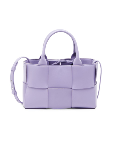 Bottega Veneta Women's Mini Arco Leather Tote In Wisteria