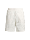 Lacoste Men's Colorblock Water-repellent Shorts In Farine