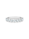 De Beers Jewellers Women's Allegria 18k White Gold & Diamond Half-band Eternity Ring