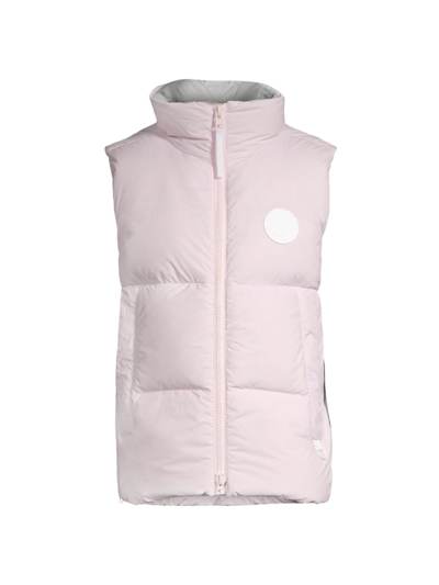Canada Goose Everett Quilted Regular-fit Recycled Shell-down Vest In Pink