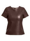 AS BY DF WOMEN'S NEW GUARD RECYCLED LEATHER TEE