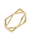 Oradina 1975 Bow Ring In 14k Yellow Gold Or 14k Rose Gold- 6 Inches