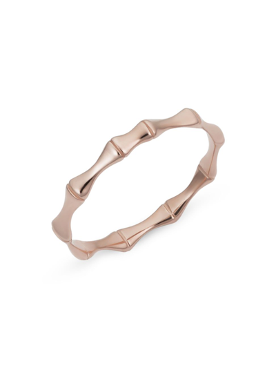 Oradina Women's 14k Rose Solid Gold Amalfi Ring In Rose Gold