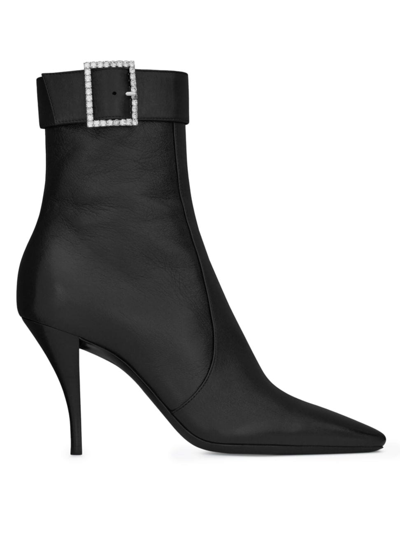 Saint Laurent ◆ Jill Booties In Vintage Leather 58567847?w=400