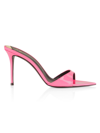 Giuseppe Zanotti Intrigo Patent Stiletto Mule Sandals In Pink
