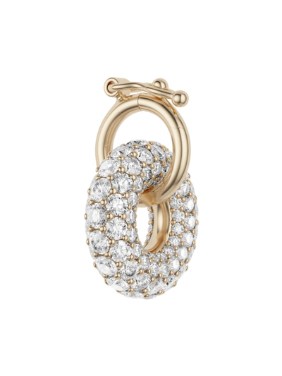 SPINELLI KILCOLLIN WOMEN'S MINI NEBULA 18K YELLOW GOLD & DIAMOND PENDANT