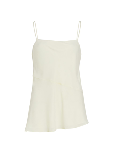 Theory Off-white Draped Camisole In Ivory