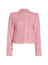 Cinq À Sept Women's Keegan Tweed Jacket In Apple Blossom