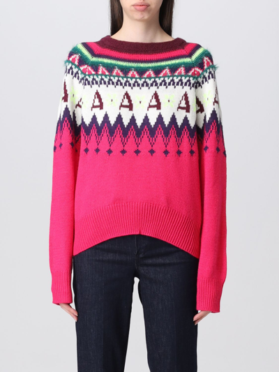 Actitude Twinset Jumper  Woman In Multicolor