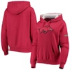 STADIUM ATHLETIC STADIUM ATHLETIC CARDINAL ARKANSAS RAZORBACKS BIG LOGO PULLOVER HOODIE