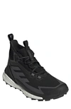 Adidas Originals Terrex Free Hiker Gore-tex® Waterproof Hiking Boot In Black/grey/grey
