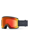 Smith Squad 203mm Chromapop™ Snow Goggles In Slate / Chromapop Red Mirror