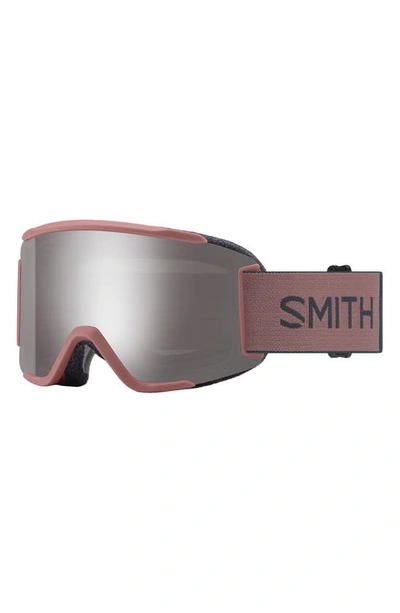 Smith Squad 180mm Chromapop™ Snow Goggles In Chalk Rose / Platinum