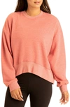 Threads 4 Thought Naia Crop Sweatshirt In Prawn
