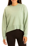 Threads 4 Thought Naia Crop Sweatshirt In Tarragon