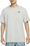 Nike Men's  Sportswear Premium Essentials Pocket T-shirt In Grey