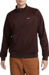 Nike Authentics Track Jacket In Brown