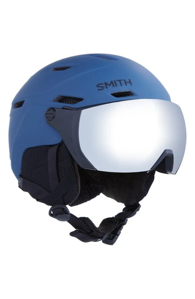 Smith Survey Jr. Kids' Snow Helmet With Mips In Matte French Navy / Green