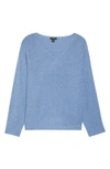 HALOGEN V-NECK DOLMAN SWEATER