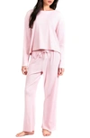Papinelle Luxe Rib Pajamas In  Pink