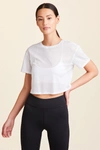 ALALA TIE BACK CROP TEE