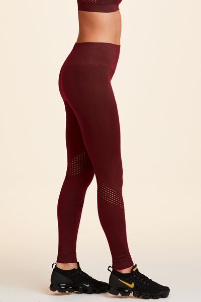 Alala Essential Seamless Tight In Red