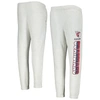 Outerstuff Youth Ash Cleveland Guardians Game Time Fleece Pants In Ash
