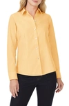 Foxcroft Dianna Non-iron Cotton Shirt In Warm Sun