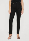 AG Alexxis Slim Straight Leg Jean in Blackboard