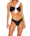 Beach Riot Vanessa High Cut Bikini Bottoms In Black