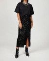 IN THE MOOD FOR LOVE Moore Midi Skirt in Black