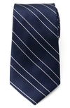 Cufflinks, Inc Classi Stripe Silk Tie In Navy