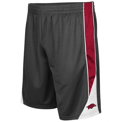 Colosseum Charcoal Arkansas Razorbacks Turnover Shorts