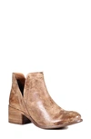 Diba True Work Nerd Bootie In Tan Brown