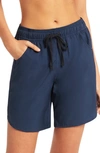 Sea Level 7-inch Stretch Board Shorts In Nightsky