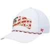 47 '47 WHITE CHICAGO BEARS HITCH STARS AND STRIPES TRUCKER ADJUSTABLE HAT