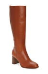 Madewell The Selina Knee High Boot In Dried Maple