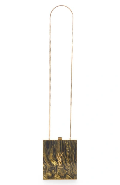 Saint Laurent Tuxedo Box Bag In Shadow
