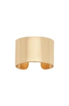 Made By Mary Luster Cigar Band Open Ring In Gold