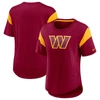 Nike Burgundy Washington Commanders Primary Logo Slub Fashion Top In Burgundy