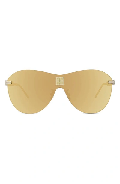 Givenchy Shield Sunglasses In Gold