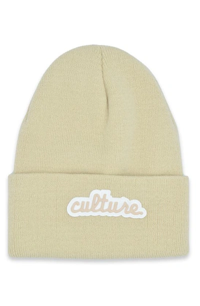 A Life Well Dressed Culture Statement Beanie In Yellow