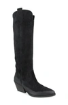 Zigi Valezka Knee High Boot In Black