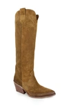 Zigi Valezka Knee High Boot In Brown