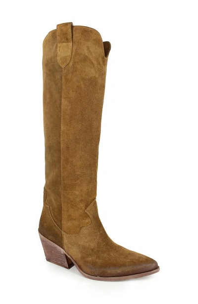 Zigi Valezka Knee High Boot In Brown