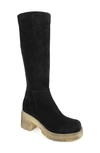 Zigi Adelyn Knee High Boot In Black