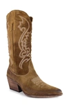 Zigi Rosary Western Boot In Light Brown
