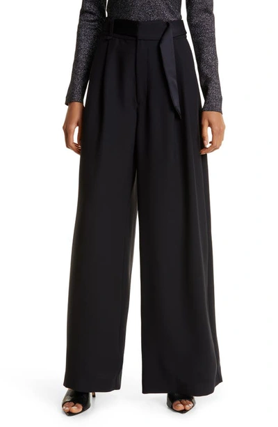 Ted Baker Eliziie Wide Leg Trousers In Black